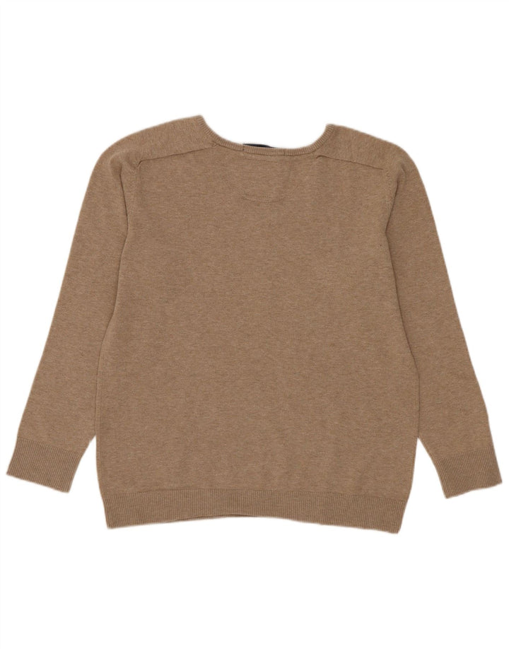 Zara Boys V-hals sweater 9-10 år Beige