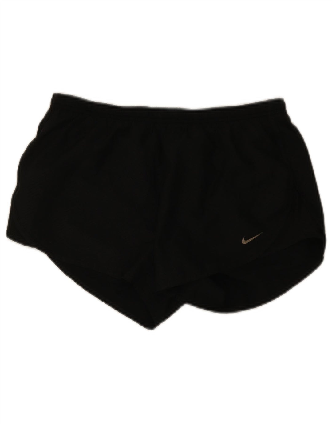 NIKE Dame Dri Fit Sportshorts UK 14 Medium Black Chevron