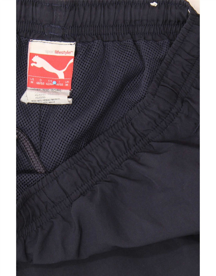 Puma Herre Bermuda Sport Shorts Medium Navy Blue Polyester