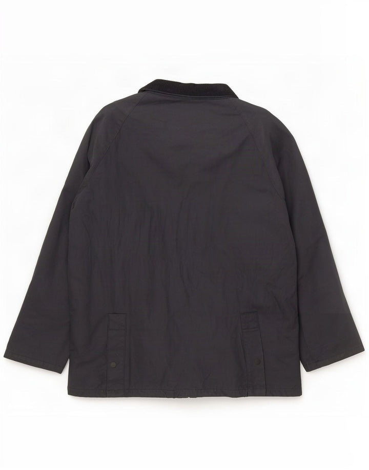 OVS Herre vokset bomuldsjakke UK 42 XL Sort