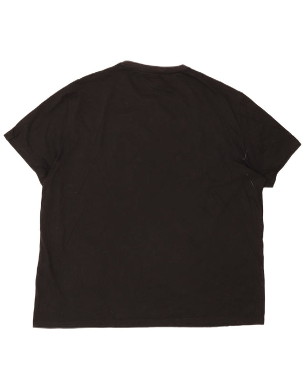 Armani Exchange Herre Regular Graphic T-Shirt Top 2XL Sort