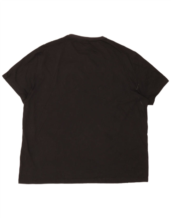 Armani Exchange Herre Regular Graphic T-Shirt Top 2XL Sort