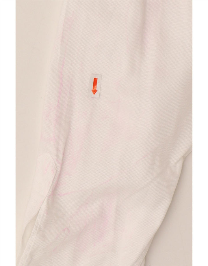 ROCCOBAROCCO Herre formel skjorte str. 17 1/2 44 XL Hvid