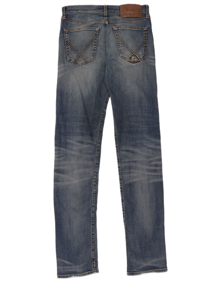 Roy Rogers lige jeans til kvinder W29 L33 blå bomuld
