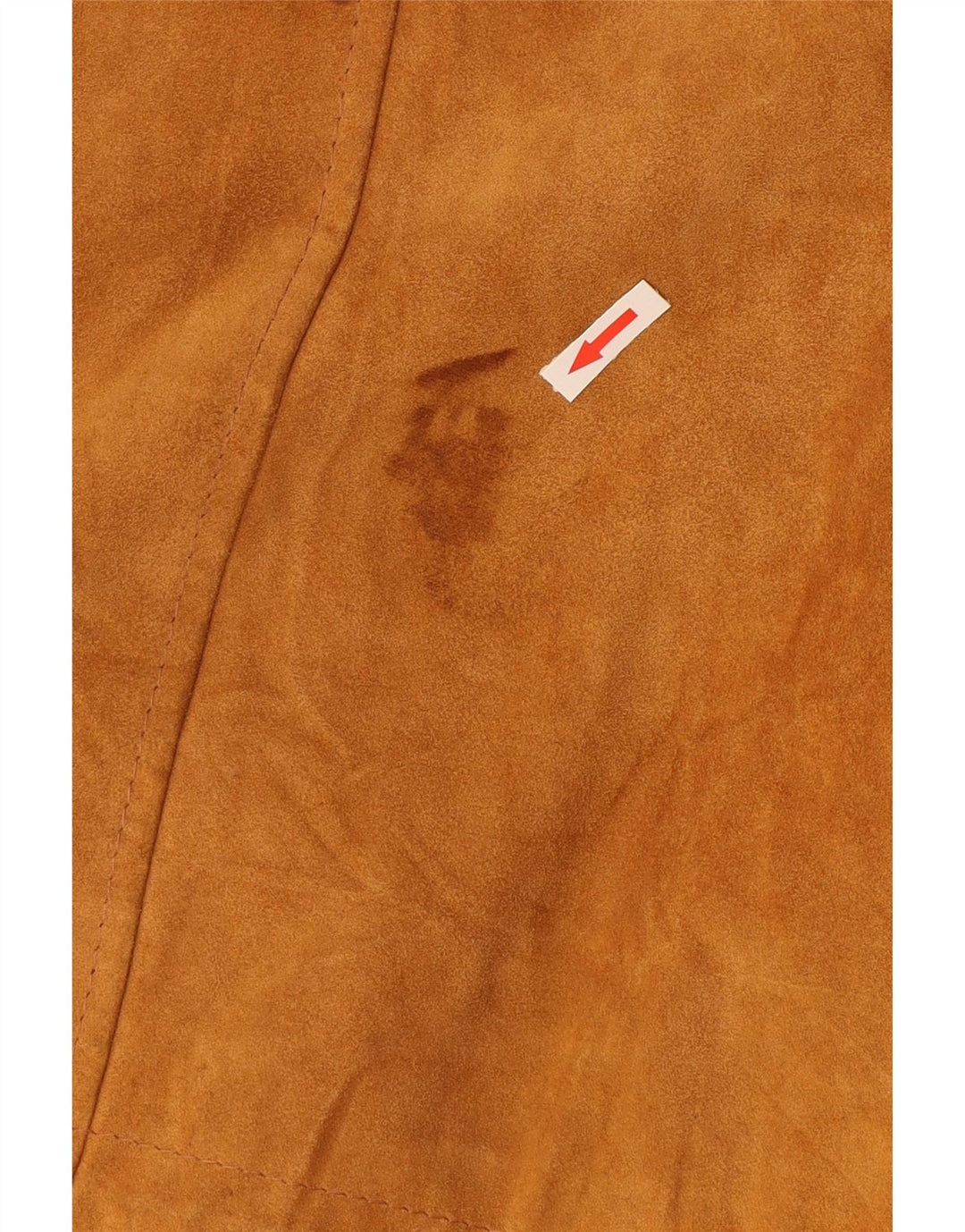 Vintage hættejakke i ruskind til kvinder EU 40 Medium brun ruskind