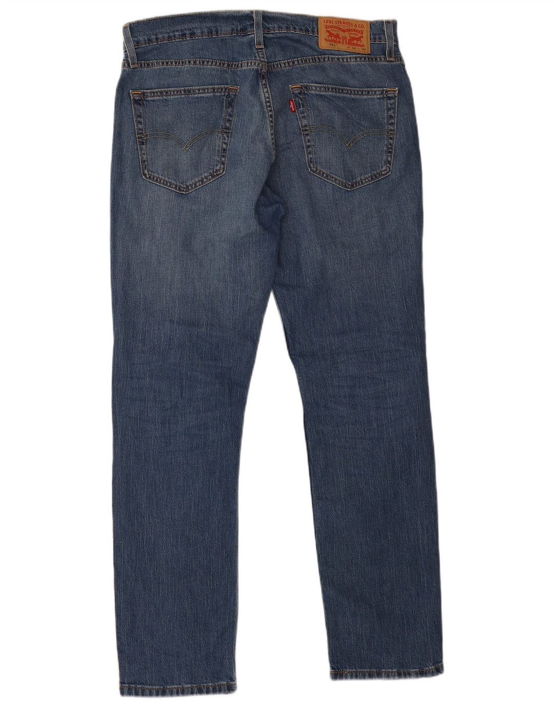 Levi's Herre 511 Slim Jeans W32 L30 Blå Bomuld