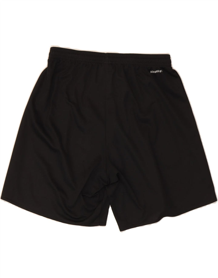 ADIDAS Boys Aeroready Sport Shorts 11-12 Years Medium Black Polyester Vintage Adidas and Second-Hand Adidas from Messina Hembry 