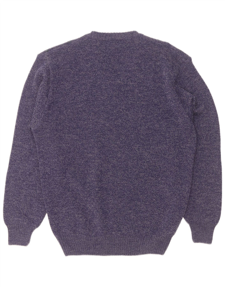 Tris Line Herre V-hals sweater Stor Marineblå Geometrisk
