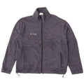 Columbia Herre Fleecejakke UK 40 Large Navy Blue Polyester