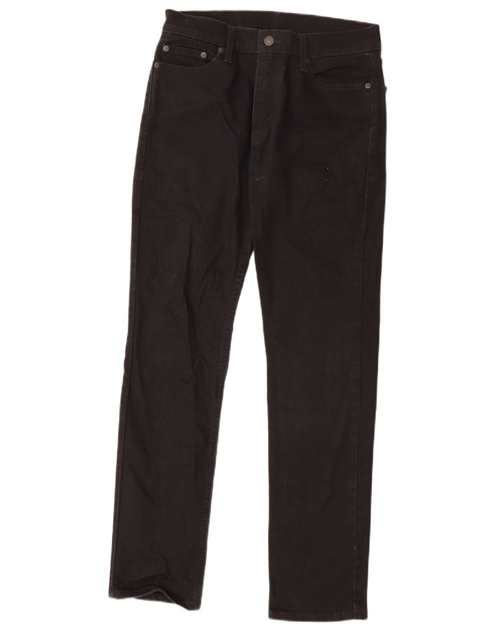 Levi's Herre 511 Slim Jeans W30 L32 Sort Bomuld