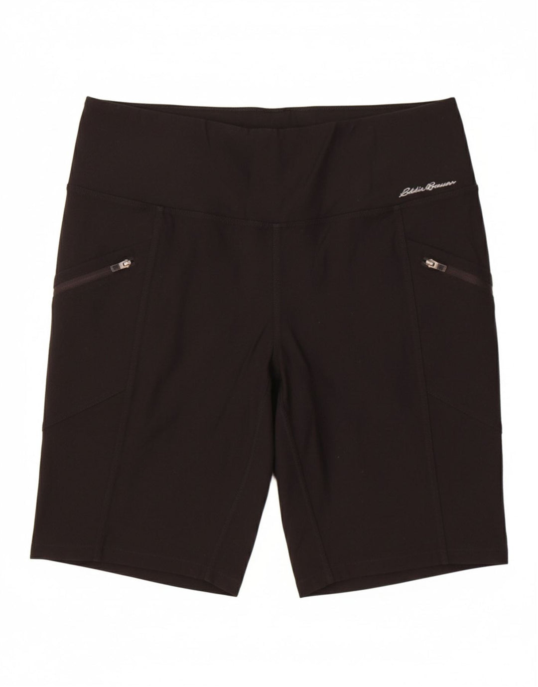 EDDIE BAUER Womens Sport Shorts UK 12 Medium  Black
