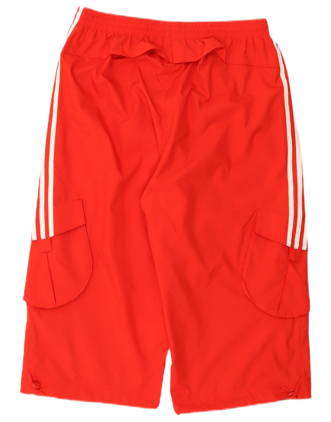 Adidas Herre Bermuda Cargo Sports Shorts Store Røde Nylon