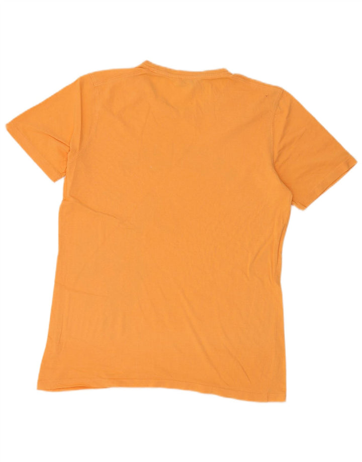 U.S. POLO ASSN. Mens Graphic T-Shirt Top Medium Orange
