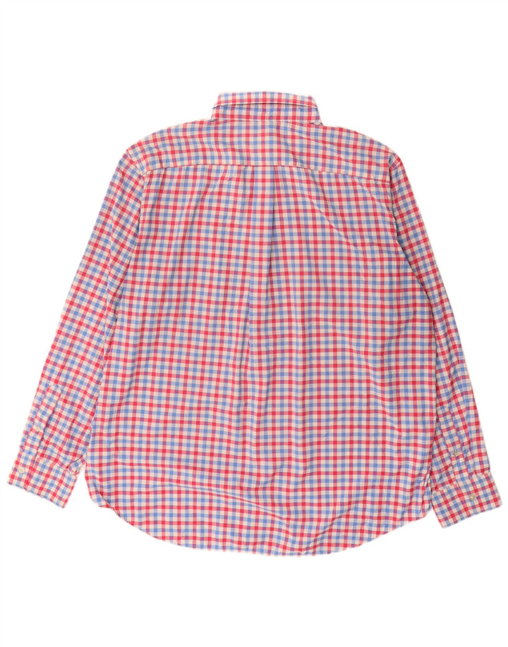 VINEYARD VINES Herre Classic Fit skjorte Stor flerfarvet Gingham Nylon