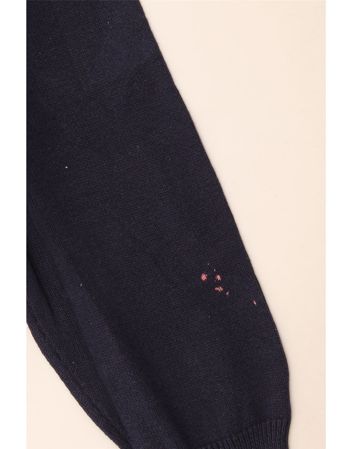 Marks & Spencer Herre V-hals sweater Medium marineblå bomuld