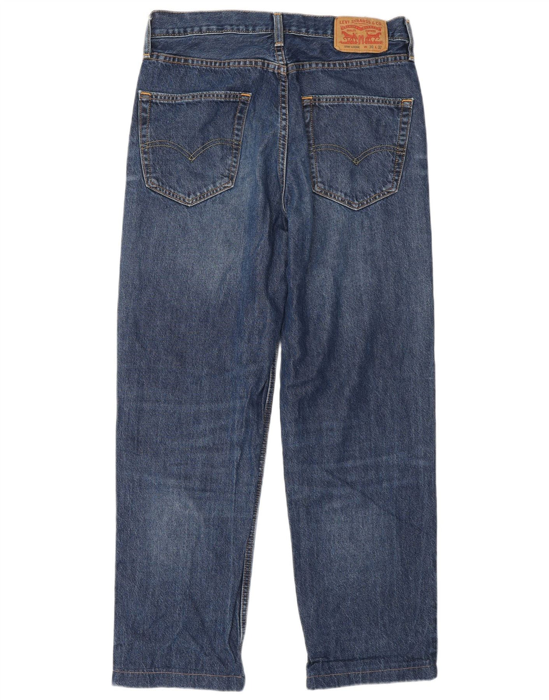 Levi's Løse jeans til mænd W30 L32 blå bomuld