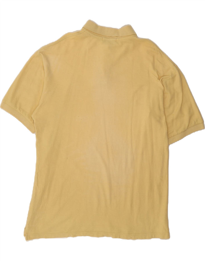 FILA Mens Polo Shirt IT 54 XL Yellow Cotton Vintage Fila and Second-Hand Fila from Messina Hembry 
