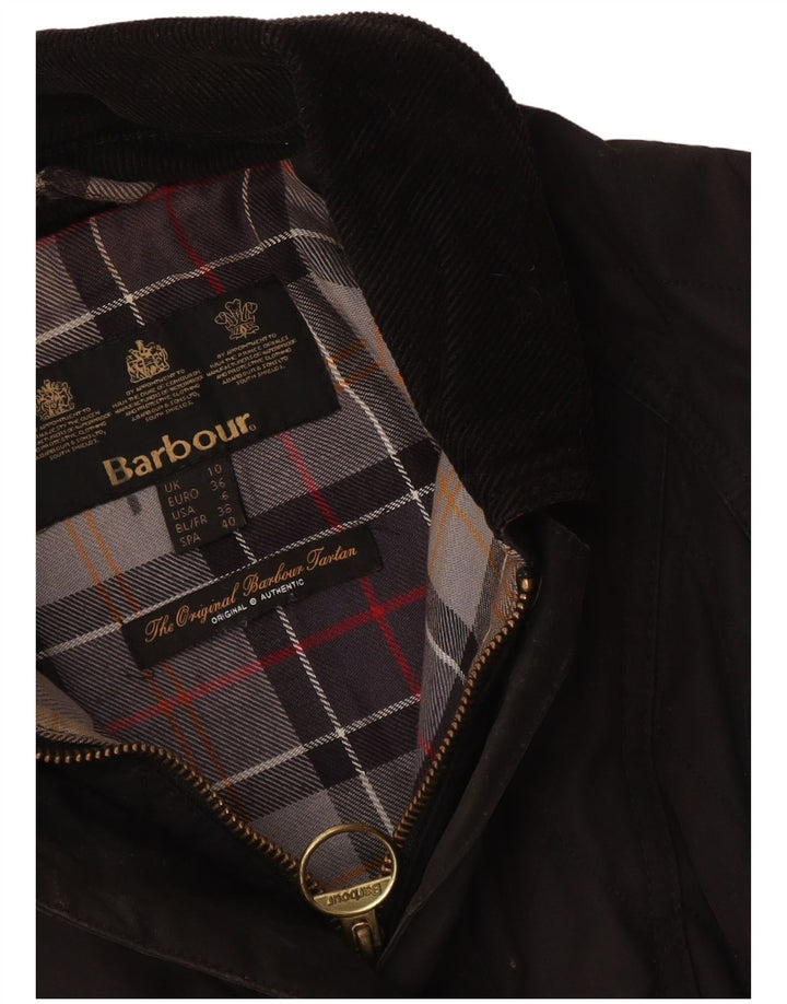 Barbour Quiltet jakke til kvinder UK 10 Lille Sort
