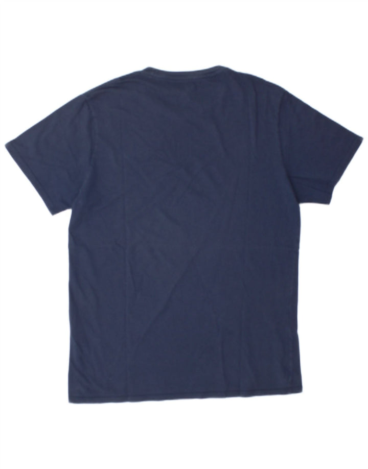 Levi's Herre grafisk T-shirt Top Stor marineblå bomuld