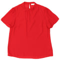 Oasis Damebluse Top UK 12 Medium Rød Polyester