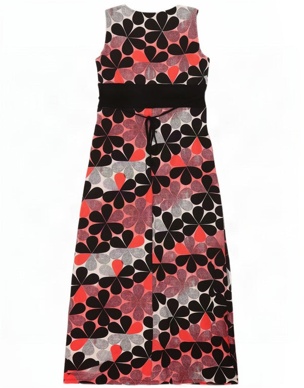 Principper Kvinders ærmeløs Maxikjole UK 14 Medium Multicolored Floral