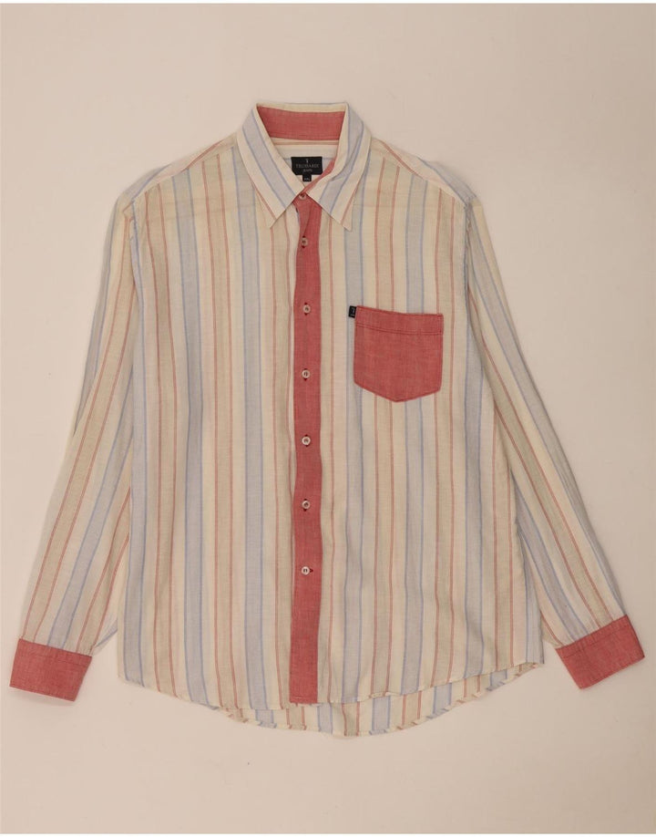 Trussardi Jeans Herreskjorte 2XL Flerfarvet Stribet