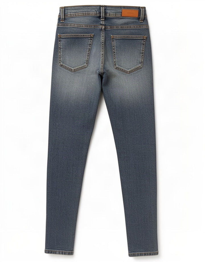 Zara Dame Slim Jeans EU 42 Large W32 L30 Blå