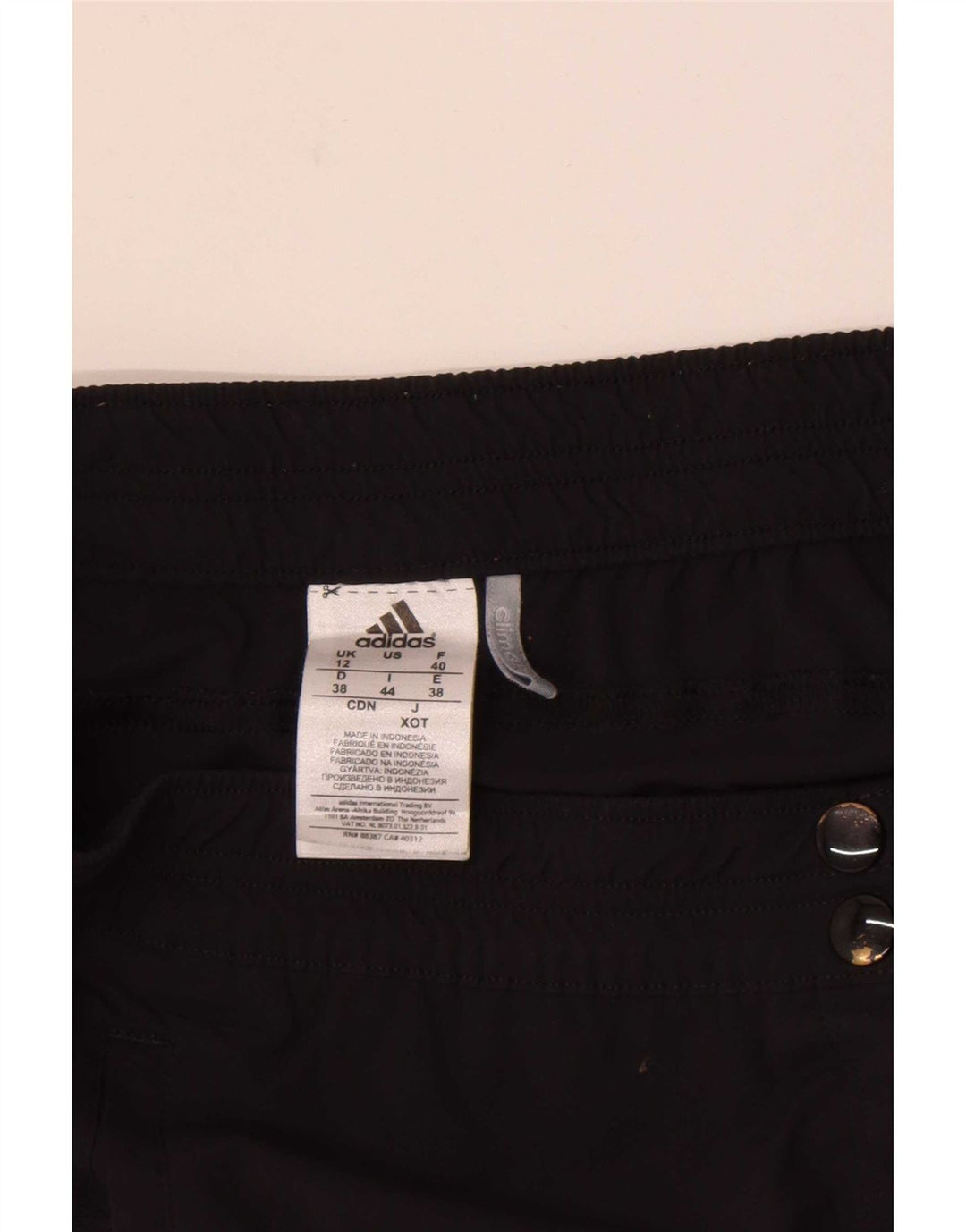 Adidas Dame Climalite Sport Shorts UK 12 Medium Sort Nylon
