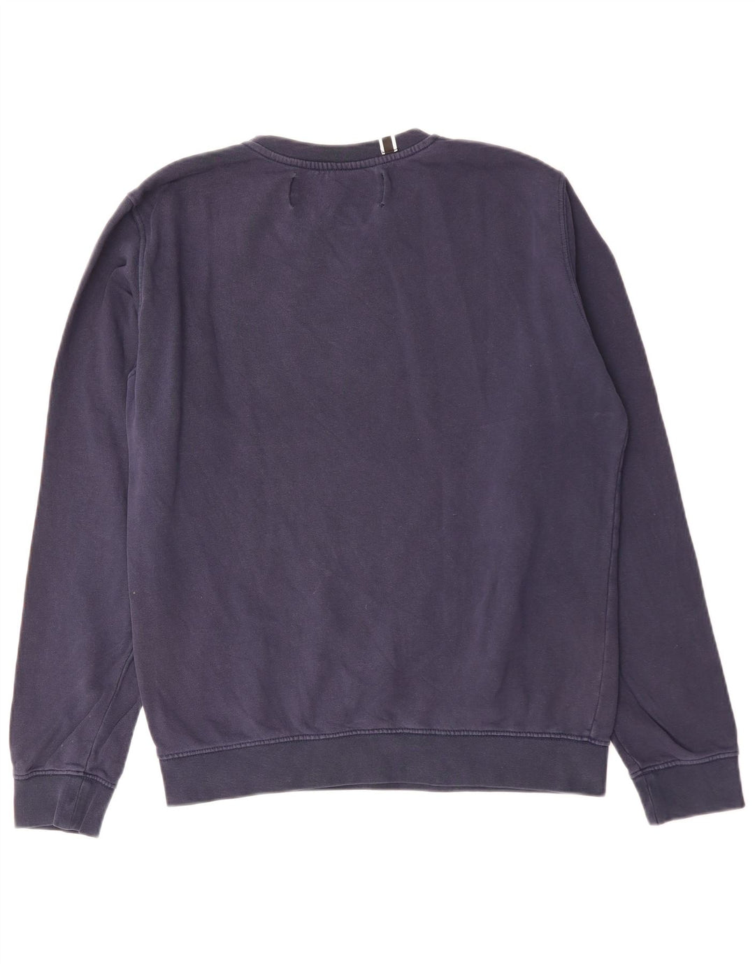 Replay Herre Grafisk Sweatshirt Jumper Medium Navyblå Bomuld