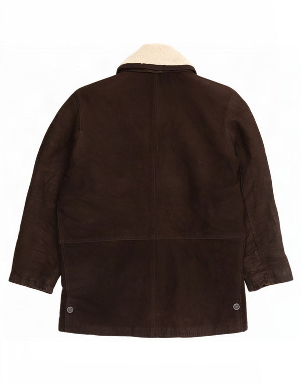 Lavorazione Artigiana Herre Læderjakke IT 48 Medium Brun
