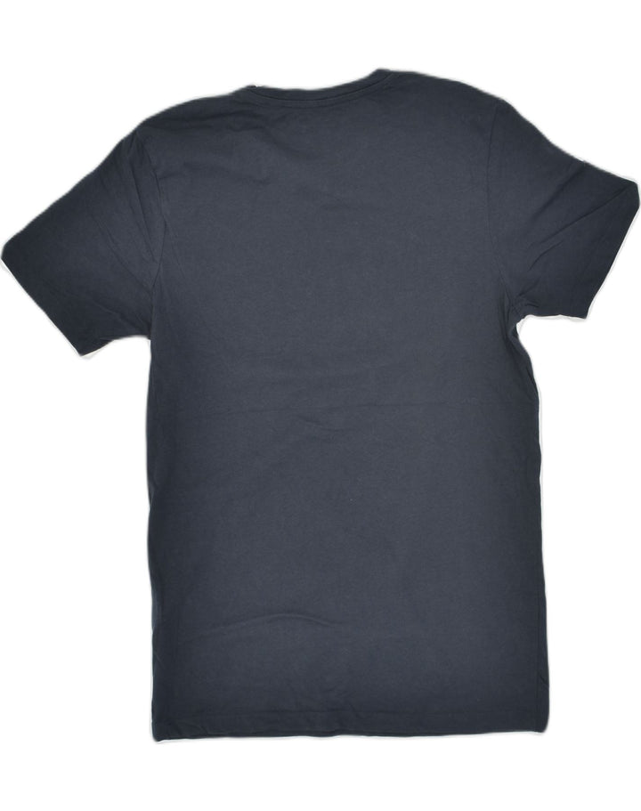 JACK & JONES Mens Core Slim Fit Graphic T-Shirt Top Medium Navy Blue | Vintage Jack & Jones | Thrift | Second-Hand Jack & Jones | Used Clothing | Messina Hembry 