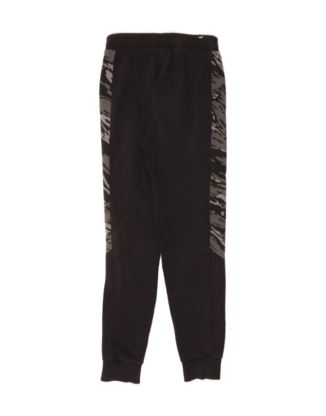 PUMA Mens Tracksuit Trousers Joggers Small  Black Camouflage Polyester Vintage Puma and Second-Hand Puma from Messina Hembry 
