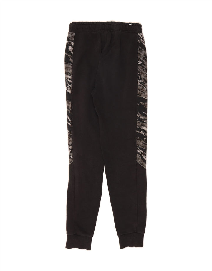PUMA Mens Tracksuit Trousers Joggers Small  Black Camouflage Polyester Vintage Puma and Second-Hand Puma from Messina Hembry 