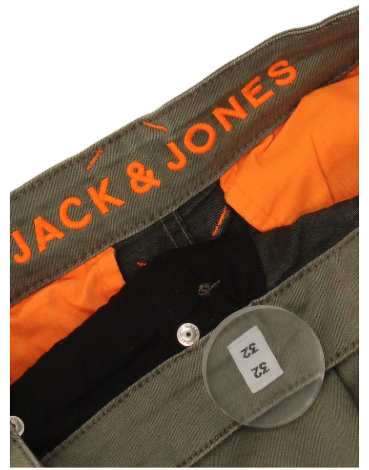 Jack & Jones Herre Slim Cargo Bukser W32 L28 Khaki