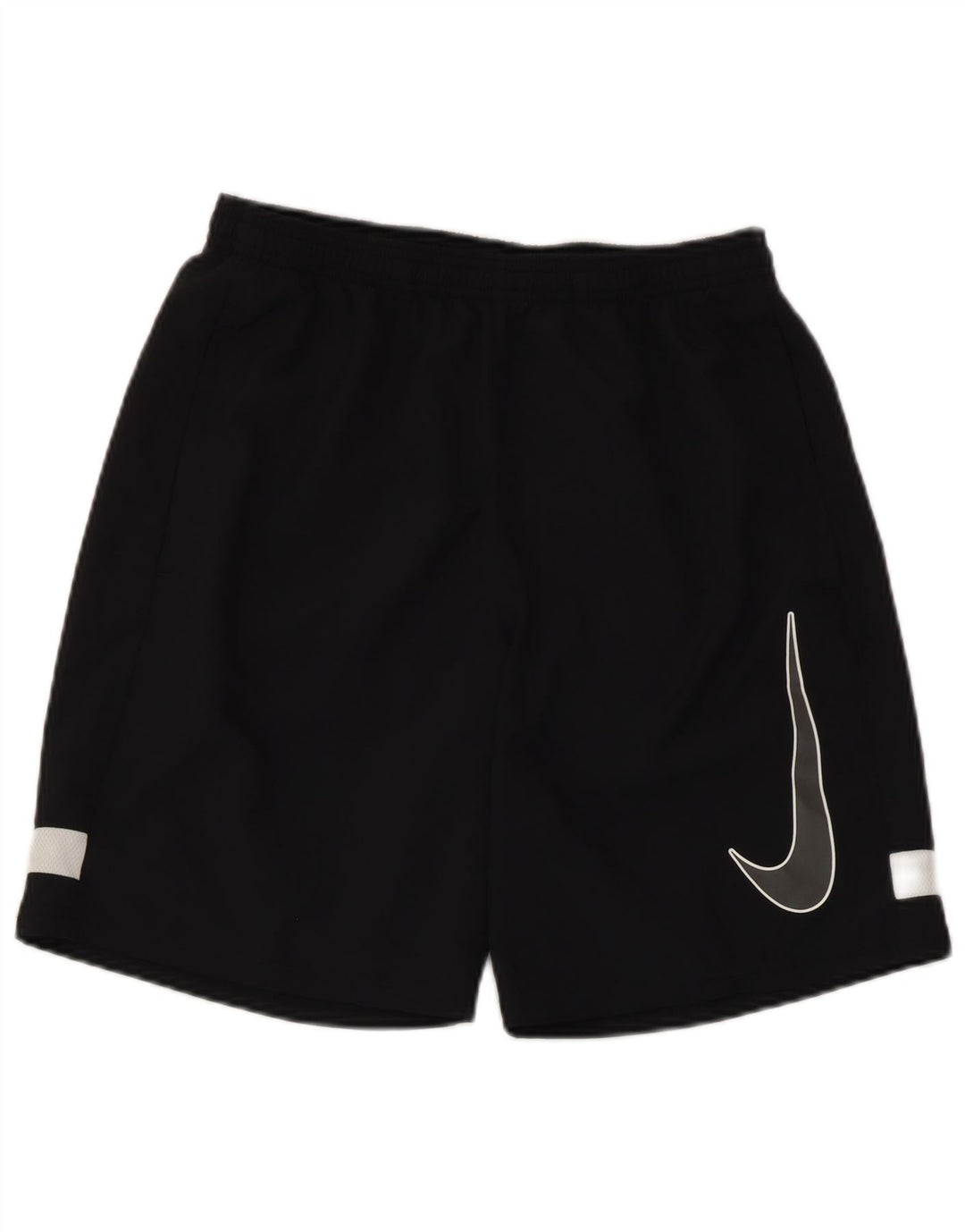 Nike Herre Dri Fit grafiske sportsshorts Medium Sort Colourblock Polyester