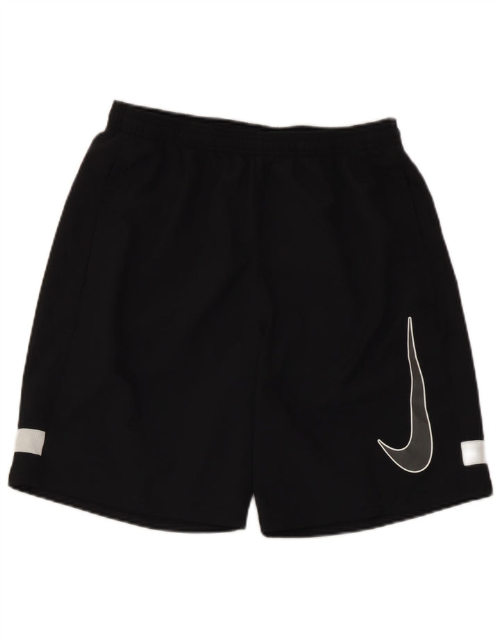 Nike Herre Dri Fit grafiske sportsshorts Medium Sort Colourblock Polyester