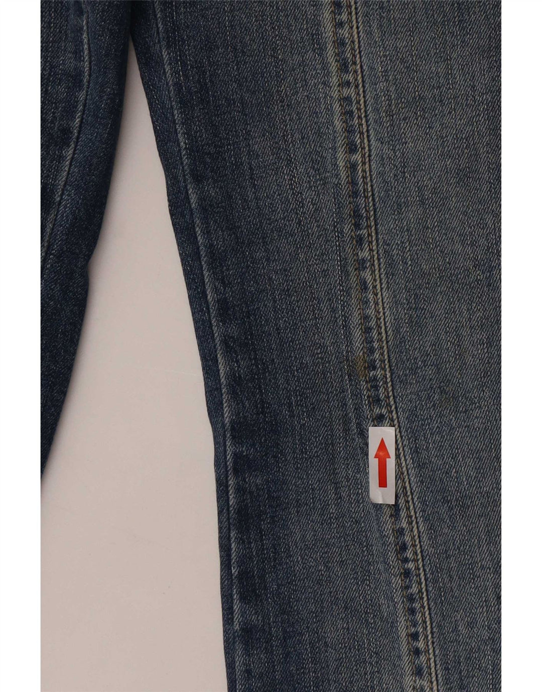 Vintage Dame Bootcut Jeans W28 L31 Marineblå