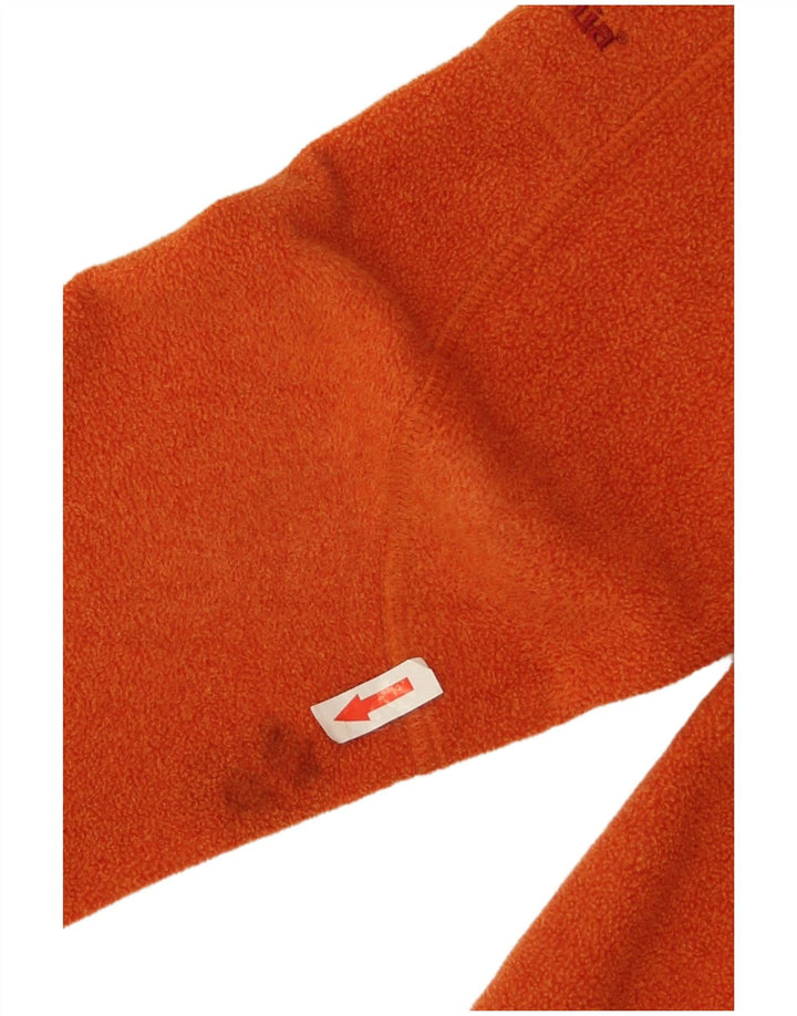 Patagonia Dame Fleece Jumper UK 10 Small Orange Polyester