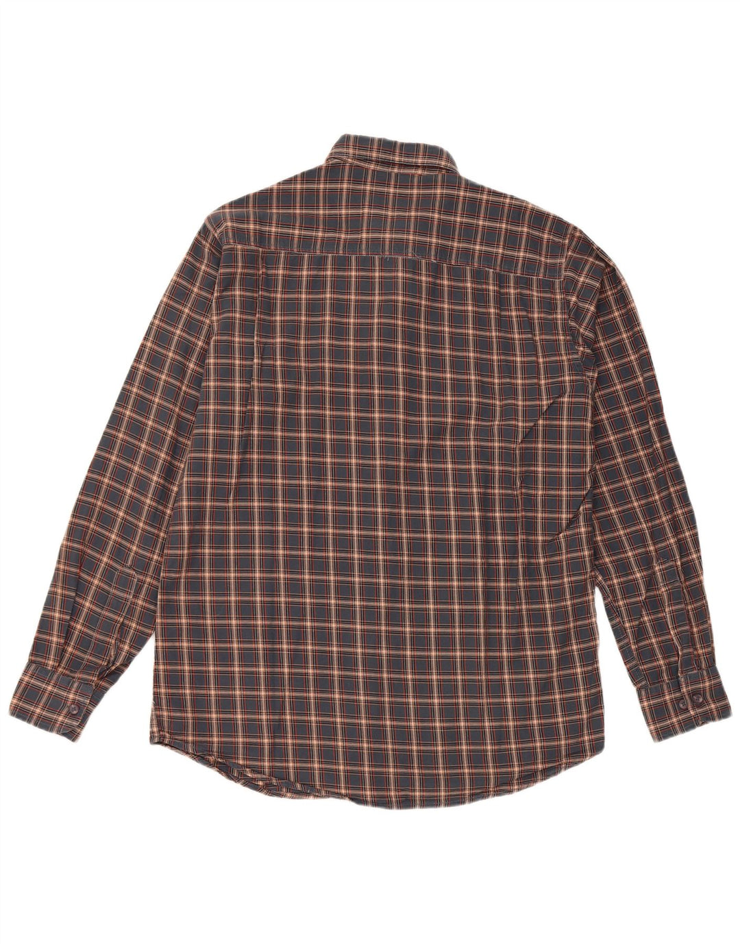 Levi's herre Slim Fit skjorte XL marineblå ternet