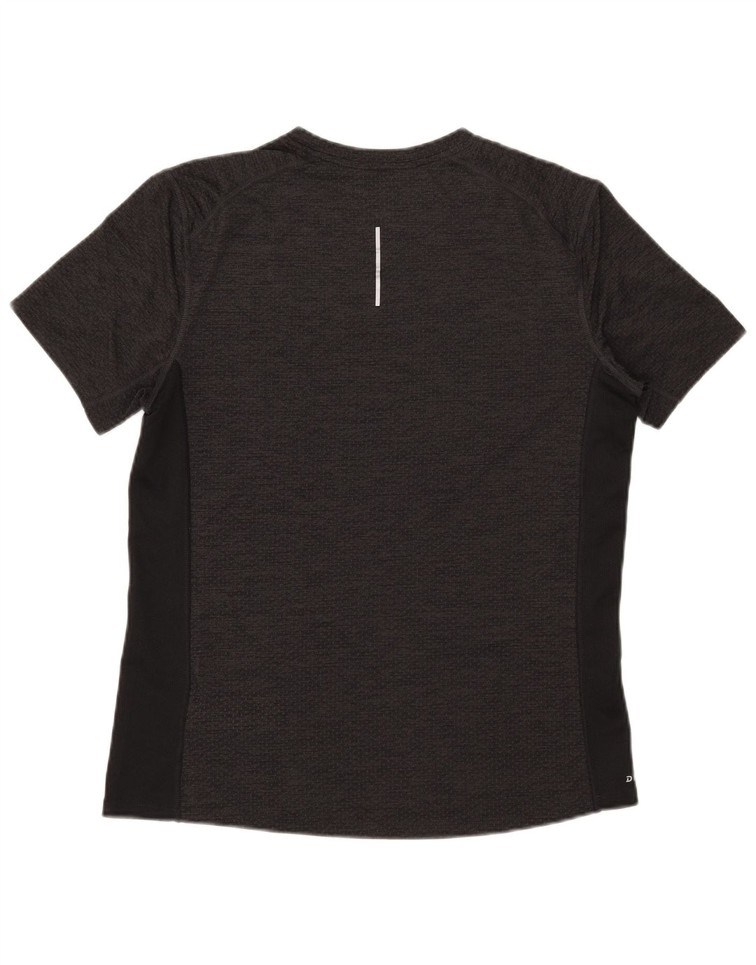 Nike Herre Dri Fit T-shirt Top Medium Khaki Colourblock Polyester