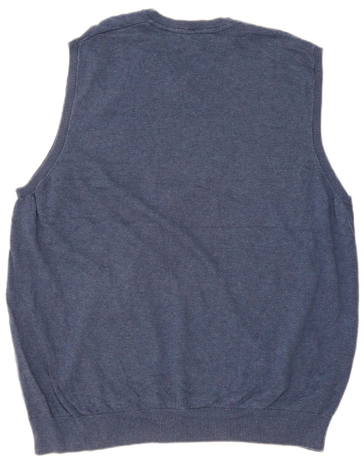 Marks & Spencer herrevest tanktop 2XL marineblå bomuld