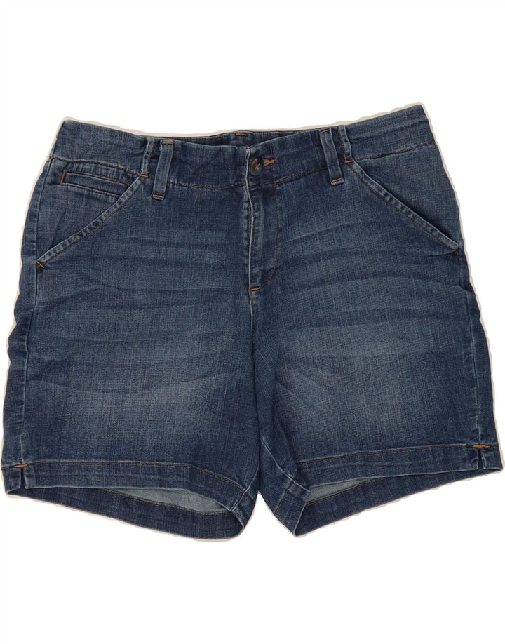 LEE Womens Mid Rise Denim Shorts US 12 Large W32  Blue Cotton Vintage Lee and Second-Hand Lee from Messina Hembry 