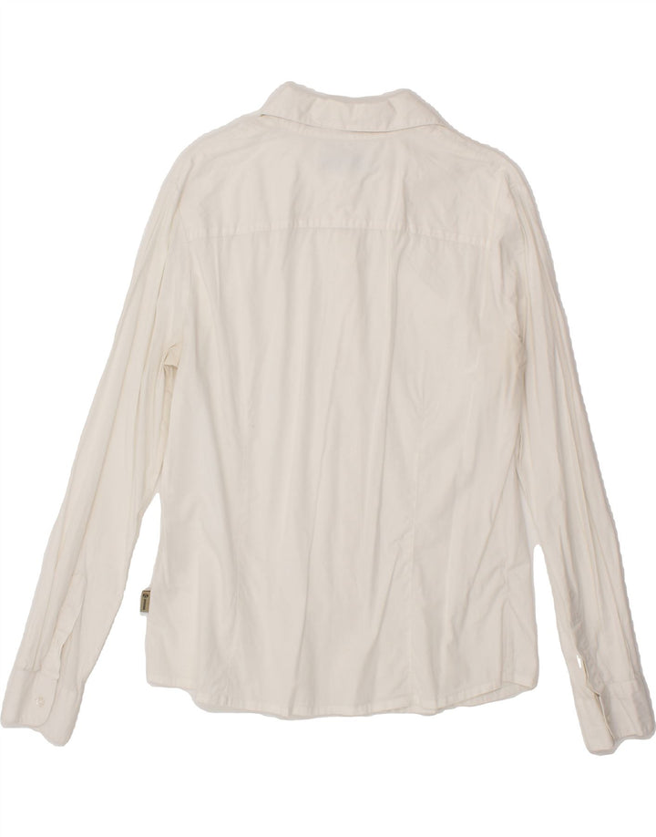 SERGIO TACCHINI Womens Shirt IT 48 XL White Cotton Vintage Sergio Tacchini and Second-Hand Sergio Tacchini from Messina Hembry 