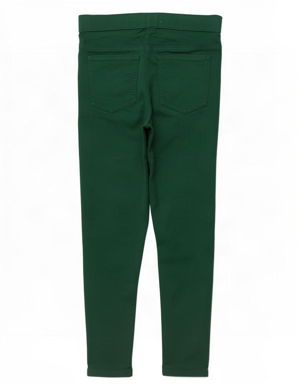 Marks & Spencer Womens Crop Jegging Jeans UK 12 Medium W30 L26 Green Cotton
