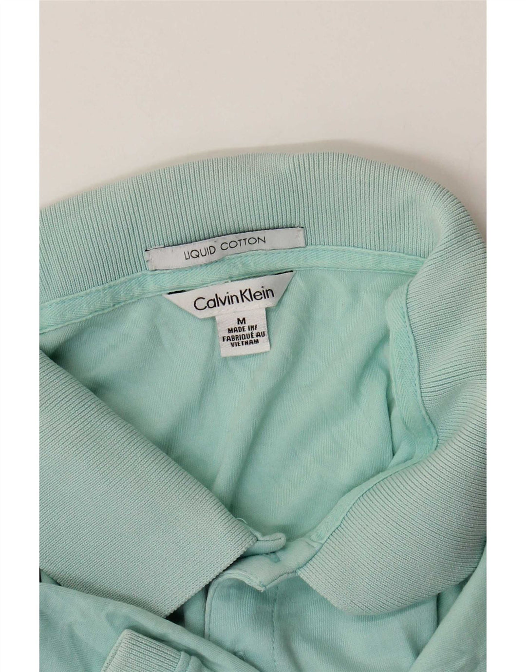 Calvin Klein herre poloshirt Medium turkis
