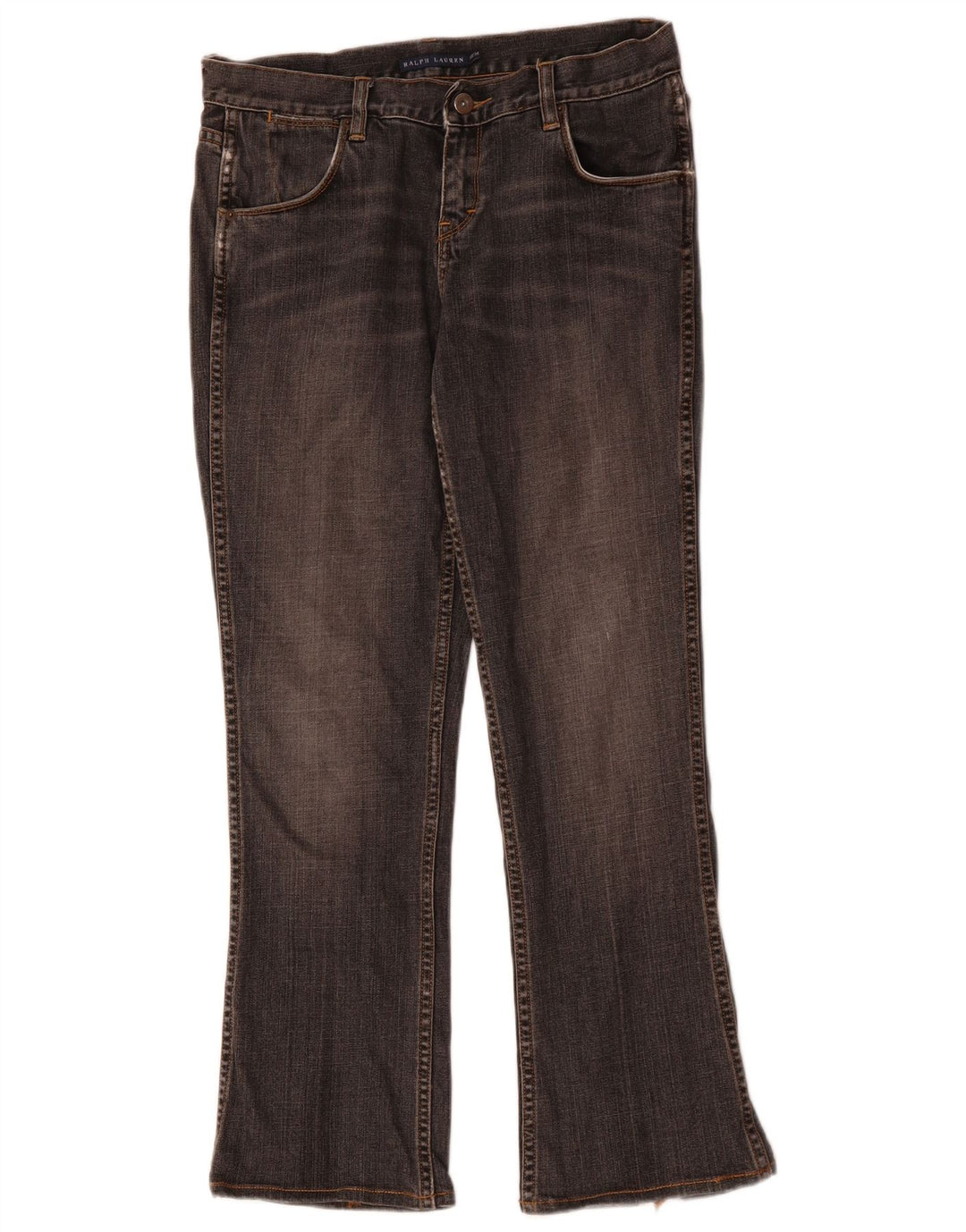 RALPH LAUREN Dame Bootcut Jeans W30 L29 Grå