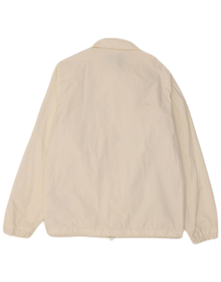 Carhartt Herre grafisk regnjakke UK 38 Medium White Nylon