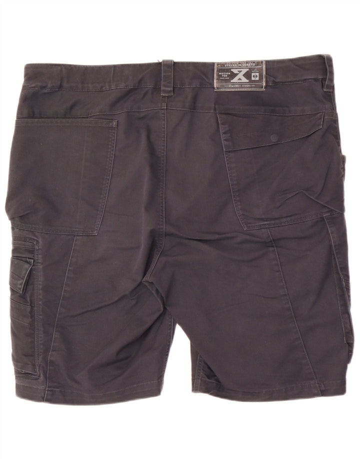 Engelbert Strauss Herre Cargo Shorts W46 3XL Sort Bomuld