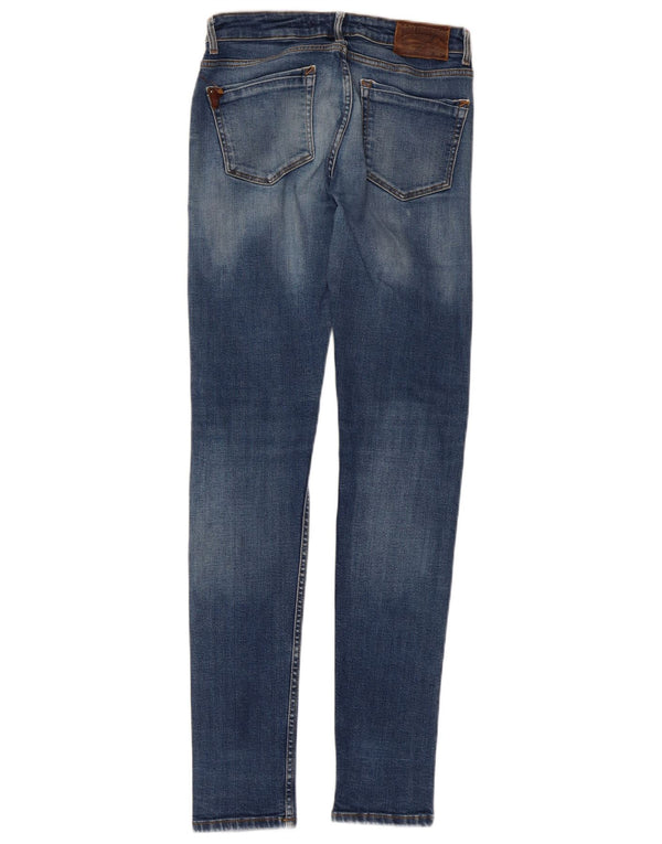 Zara Dame Skinny Jeans EU 38 Small W28 L31 Blå