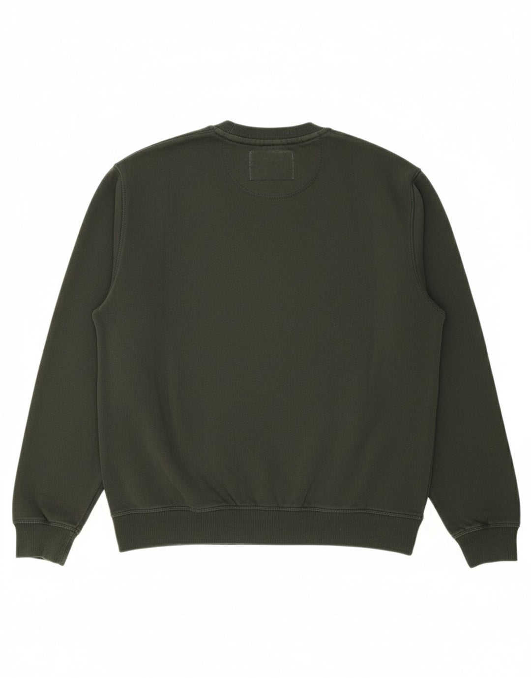 JACK WILLS Mens Graphic Sweatshirt Jumper Medium Khaki Cotton